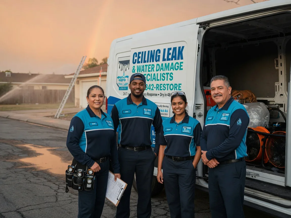 Ceiling Leak Cleanup company in Lunenburg, MA